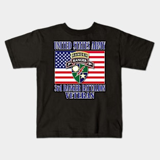 3rd Ranger Battalion- Veteran Kids T-Shirt